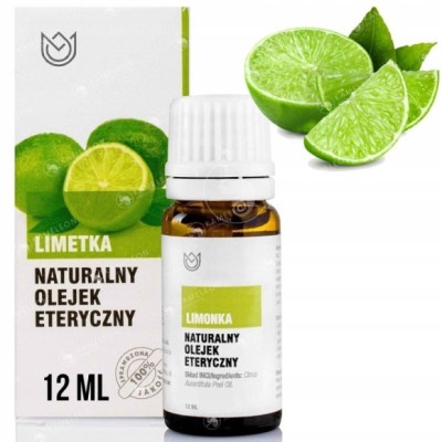 Naturalny OLEJEK ETERYCZNY LIMETKA LIMONKA 10ml owocowy