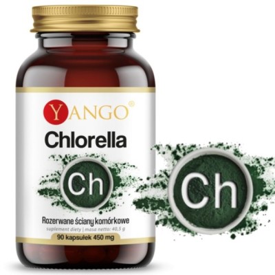 Yango CHLORELLA przerwane ściany komórkowe wsparcie