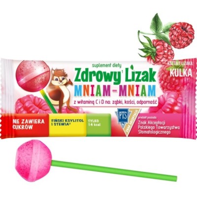 Starpharma ZDROWY LUIZAK KULKA  malina MALINOWY z