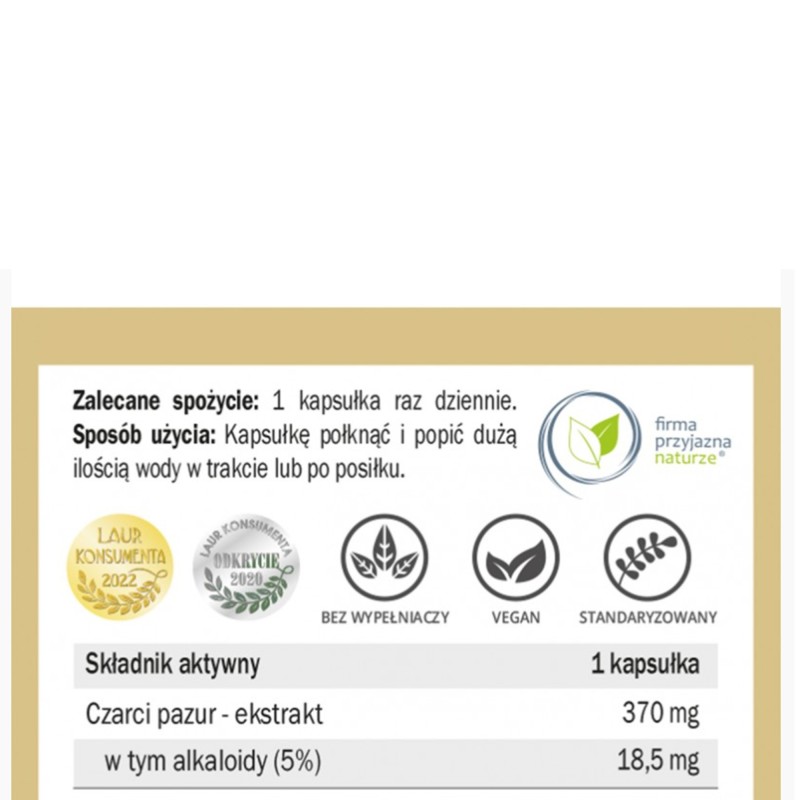 Yango CZARCI PAZUR 90 kapsułek