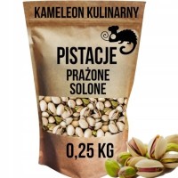 PISTACJE PRAŻONE SOLONE orzechy pistacjowe 250G 0,25KG