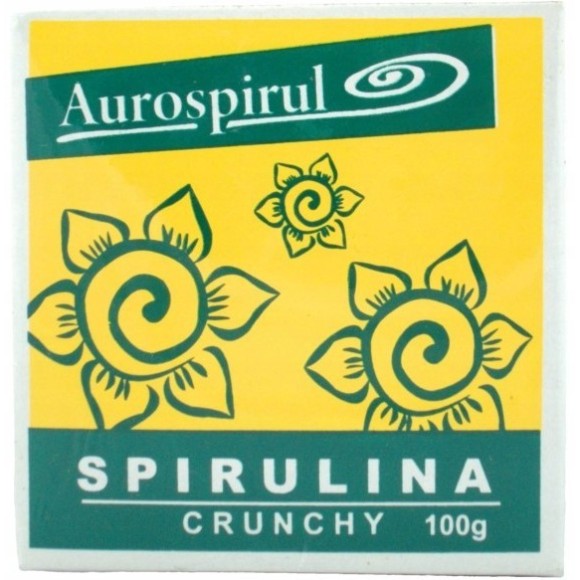 SPIRULINA CRUNCHY witaminy minerały superfoods 100g 0,1KG