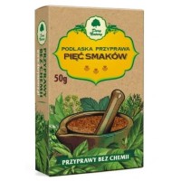 Dary Natury PIĘĆ SMAKÓW przyprawa BEZ CHEMII 50g kartonik
