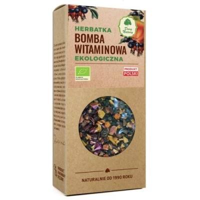 Dary Natury BOMBA WITAMINOWA herbatka EKO 100g malina róża