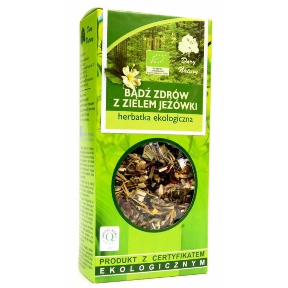 Dary Natury herbatka BĄDŹ ZDRÓW Z ZIELEM JEŻÓWKI 50g