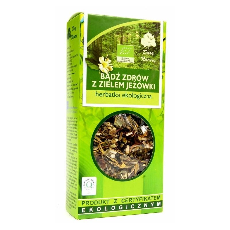 Dary Natury herbatka BĄDŹ ZDRÓW Z ZIELEM JEŻÓWKI 50g