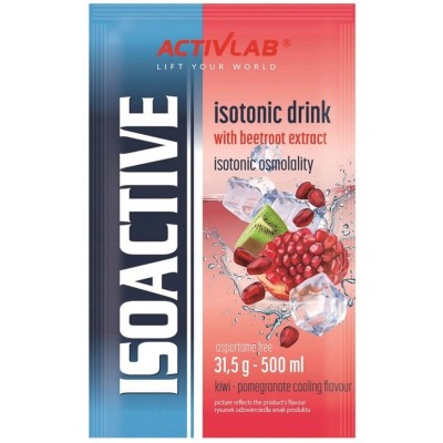 ISOACTIVE Izotonik KIWI GRANAT 31,5g 1 sztuka nr10