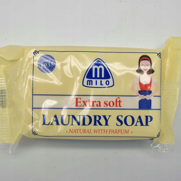 MYDŁO SZARE delikatne Laundry Soap DO PRANIA NA PLAMY kostka 175g MILO MYDŁO SZARE delikatne Laundry Soap DO PRANIA NA PLAMY kostka 175g MILO