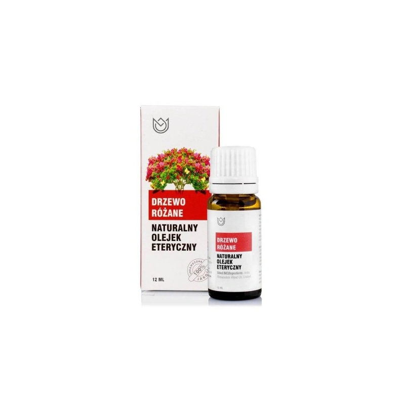 Naturalny OLEJEK ETERYCZNY DRZEWO RÓŻANE 10ml Naturalne