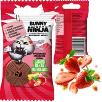 BUNNY NINJA przekąska owocowa dla dzieci ROLLS JABŁKO BANAN
