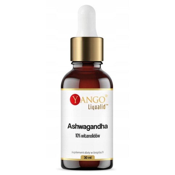Yango ASHWAGANDHA 10% witanolidów KROPLE 30ML