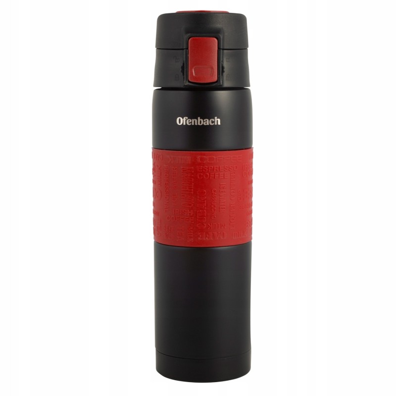 KUBEK TERMICZNY TERMOS BIDON 480ml ZIELONY sportowy