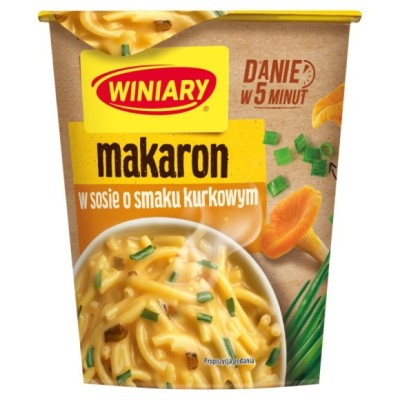 Winiary MAKARON W SOSIE O SMAKU KURKOWYM 56g danie w 5 min