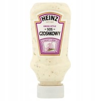 HEINZ SOS CZOSNKOWY Greek style 220ml DO MIĘS ZAPIEKANEK