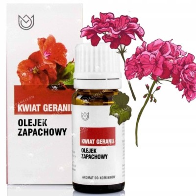 OLEJEK ZAPACHOWY eteryczny KWIAT GERANII gerania 10ml