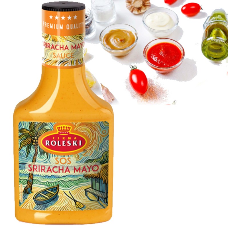 Roleski SOS SRIRACHA MAYO ostry sos majonezowy z pastą