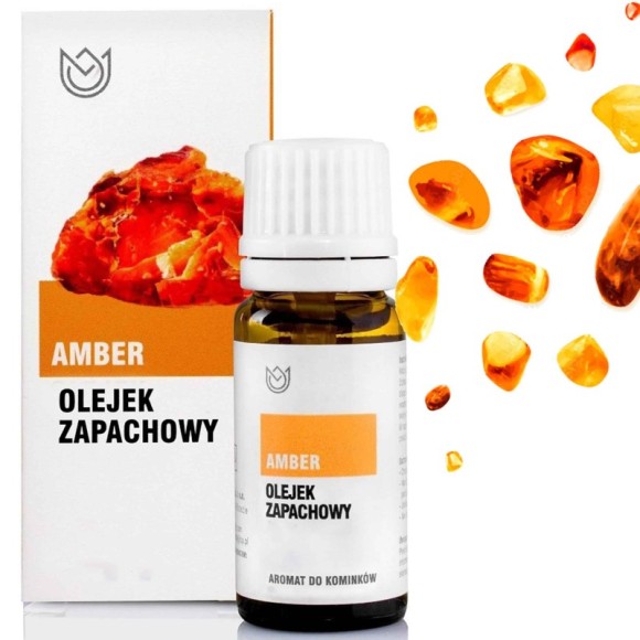 OLEJEK ZAPACHOWY eteryczny AMBER - BURSZTYN 10ml zapach