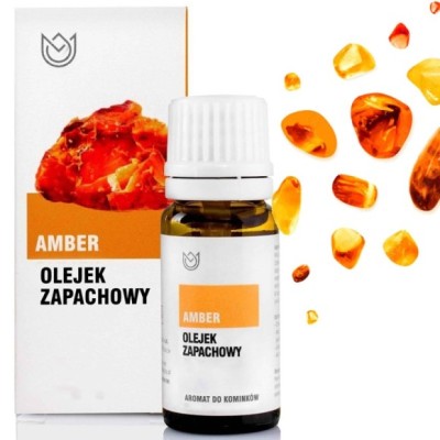 OLEJEK ZAPACHOWY eteryczny AMBER - BURSZTYN 10ml zapach
