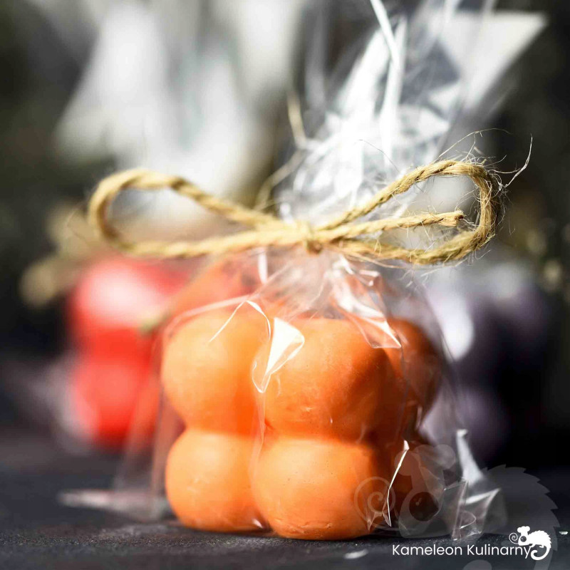 MYDŁO handmade BĄBELKI POMARAŃCZA + GOŹDZIK 45g