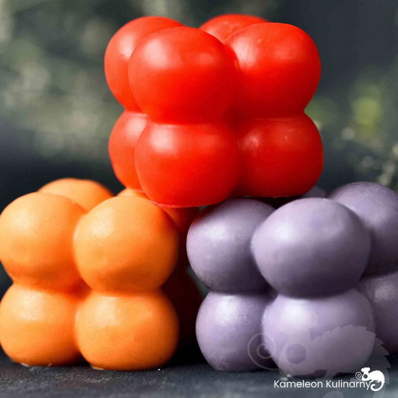 MYDŁO handmade BĄBELKI POMARAŃCZA + GOŹDZIK 45g