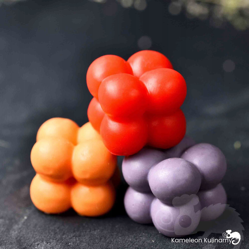 MYDŁO handmade BĄBELKI POMARAŃCZA + GOŹDZIK 45g