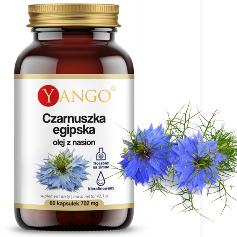 Yango CZARNUSZKA EGIPSKA 702mg olej z nasion czarnuszki 60