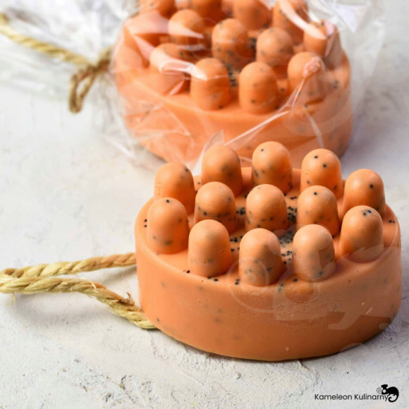 MYDŁO handmade KOSTKA do masażu i peelingu 150g MYDŁO handmade KOSTKA do masażu i peelingu 150g