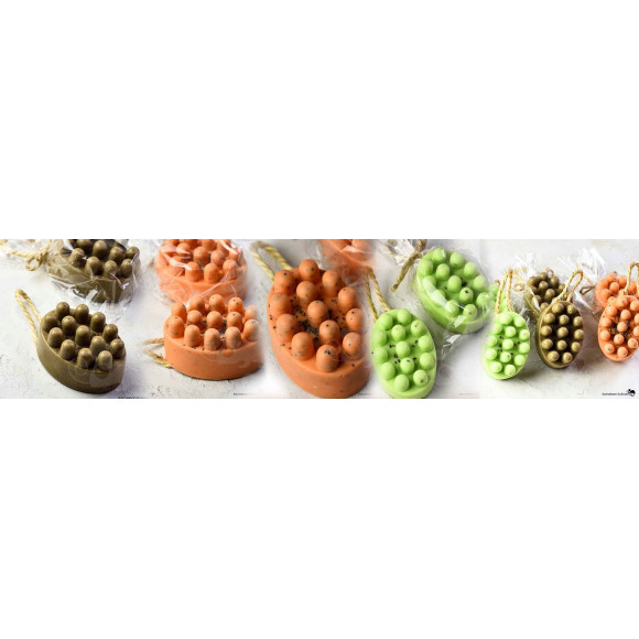 MYDŁO handmade KOSTKA do masażu i peelingu 150g MYDŁO handmade KOSTKA do masażu i peelingu 150g