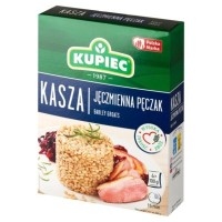 Kupiec KASZA JĘCZMIENNA PĘCZAK 4x100g 400g 0,4KG gotowe w