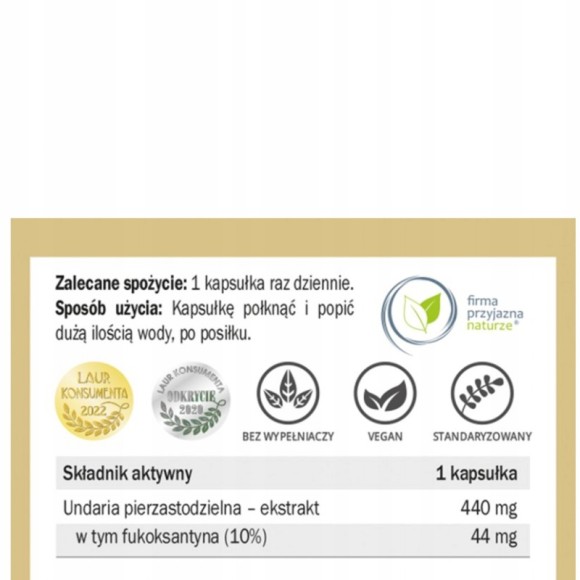 Yango FUKOKSANTYNA wsparcie ODCHUDZANIE SZCZUPŁA SYLWETKA