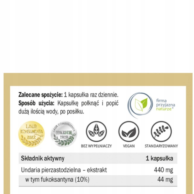 Yango FUKOKSANTYNA wsparcie ODCHUDZANIE SZCZUPŁA SYLWETKA