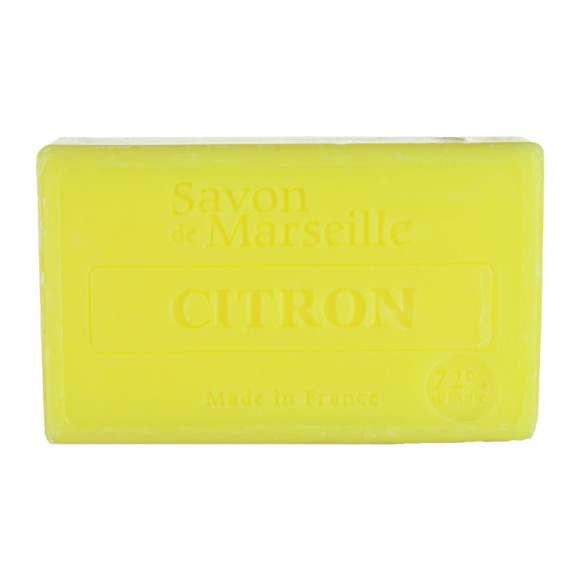 MYDŁO MARSYLSKIE citron CYTRYNA 72% kostka 100g Le Chatelard 1802 MYDŁO MARSYLSKIE citron CYTRYNA 72% kostka 100g Le Chatelard 1802