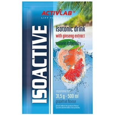 ISOACTIVE Izotonik GREJPFRUT ŻEŃ SZEŃ  31,5g 1 sztuka  nr7