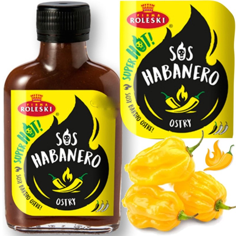 Rolski SOS HABANERO super hot BARDZO OSTRY 120g