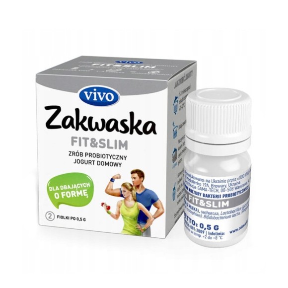 Zakwaska Zakwaski Vivo KULTURY BAKTERII do jogurtu