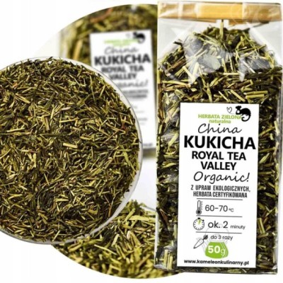 KAMELEON KULINARNY HERBATA ZIELONA KUKICHA Royal Tea