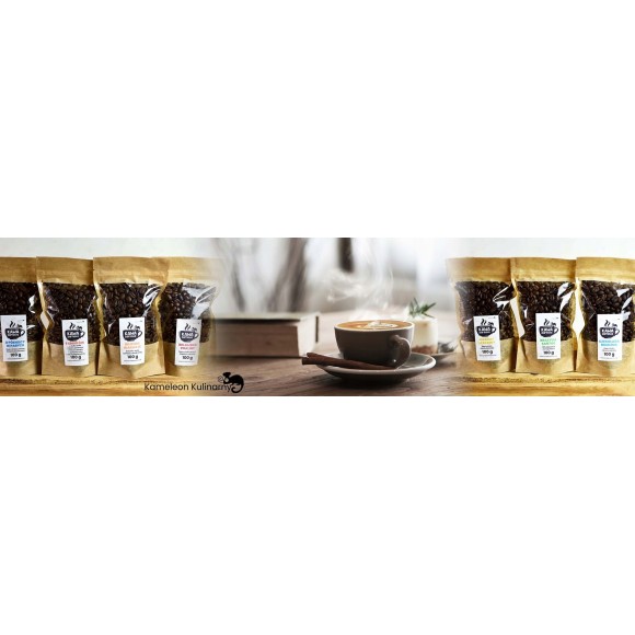 KAWA SMAKOWA ziarnista VANILLA 500g słodka wanilia