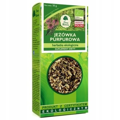 JEŻÓWKA PURPUROWA ziele JEŻÓWKI 50g susz EKO DARY NATURY