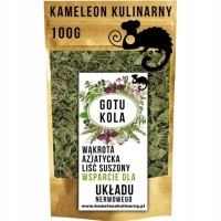 GOTU KOLA WĄKROTKA AZJATYCKA ziele 100g / ZIOŁA od KAMELEON