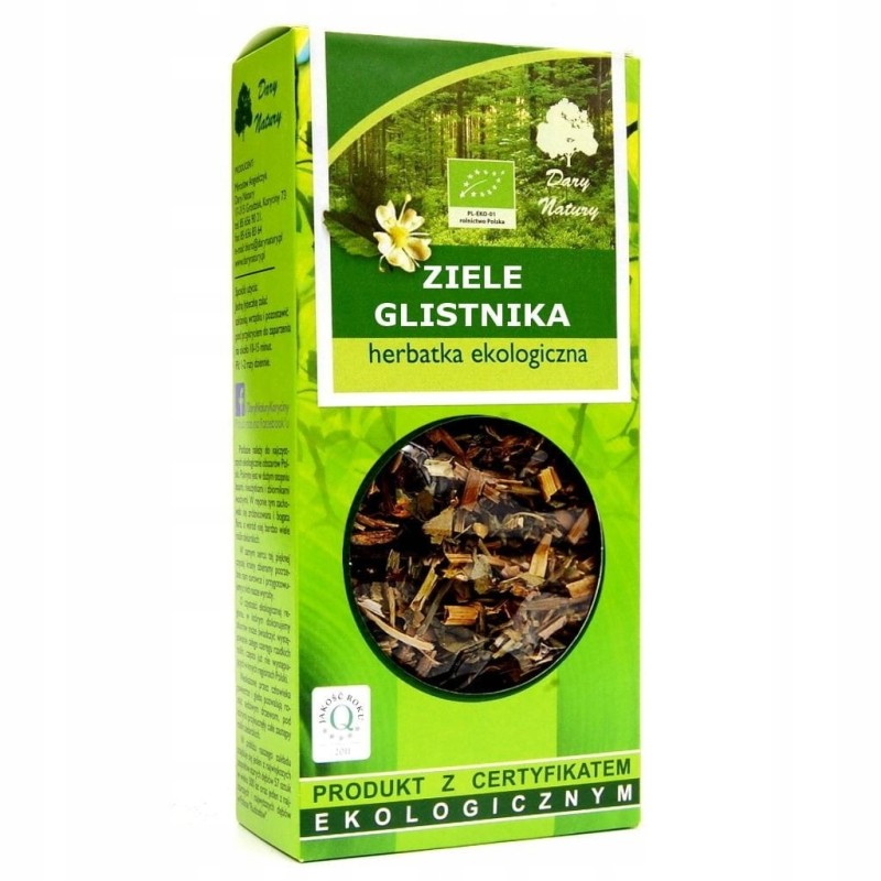 GLISTNIK ZIELE GLISTNIKA herbatka eko DARY NATURY 50g
