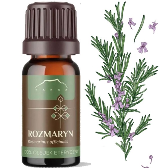 NANGA OLEJEK ETERYCZNY 100% ROZMARYN ROZMARYNOWY 10ml