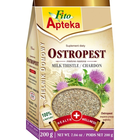 Malwa OSTROPEST 200g zioła SUSZ ZIOŁOWY FITO APTEKA MALWATEA