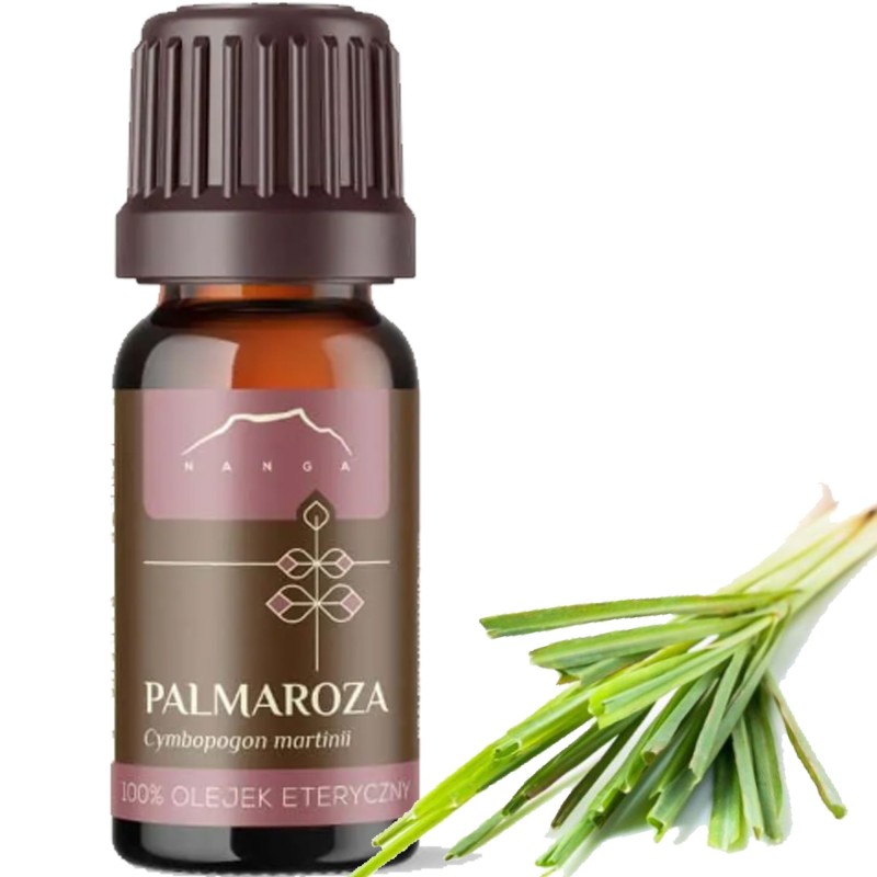 NANGA NATURALNY OLEJEK ETERYCZNY 100% PALMAROZA PALMAROZOWY