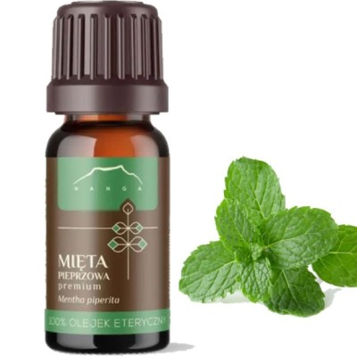 NANGA OLEJEK ETERYCZNY100% MIĘTA PIEPRZOWA MIĘTOWY 10ml