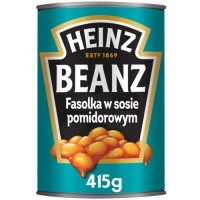 HEINZ BEANZ FASOLKA W SOSIE POMIDOROWYM puszka W PUSZCZE