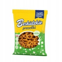 BESKIDZKIE PRECELKI o smaku CEBULKA CEBULOWE 120G wegańskie