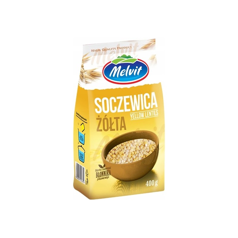 Melvit SOCZEWICA ŻÓŁTA 0,4KG najdelikatniejsza i
