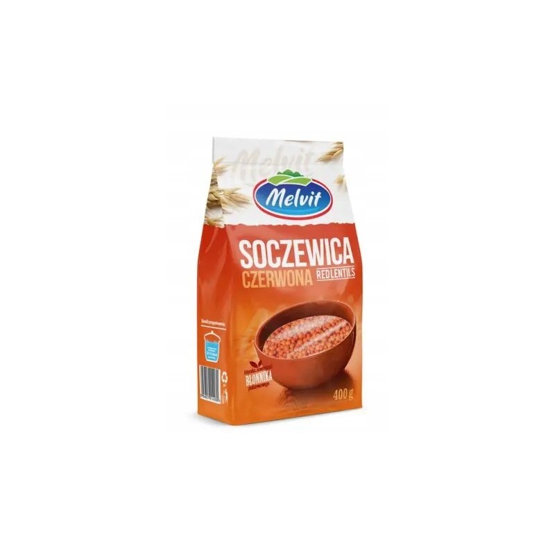 Melvit SOCZEWICA CZERWONA 0,4KG źródło: potas żelazo