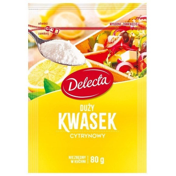 DELECTA KWASEK CYTRYNOWY duży 80g