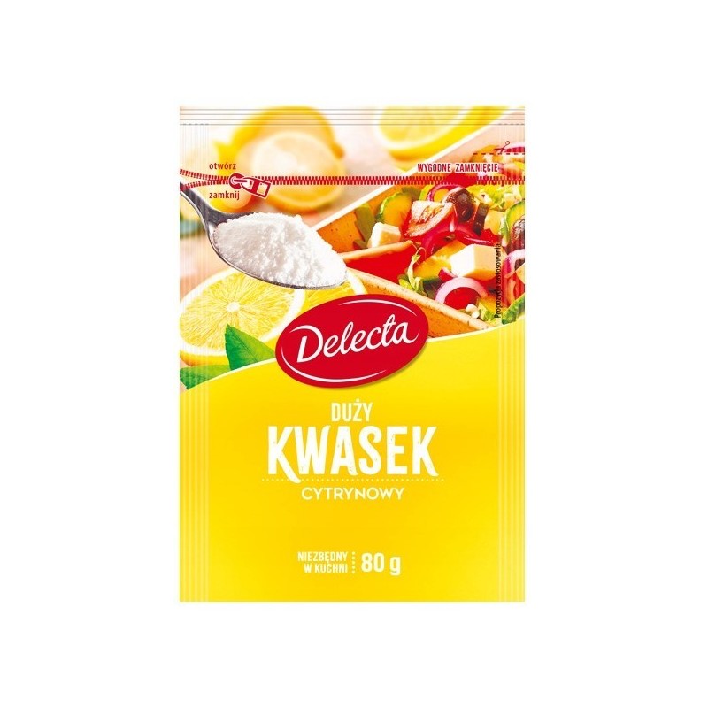 DELECTA KWASEK CYTRYNOWY duży 80g